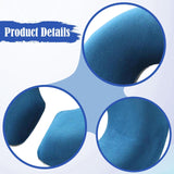 Maxbell Face Down Pillow Comfortable Support Prone Pillow for Home Beauty Salons SPA Blue