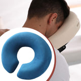 Maxbell Face Down Pillow Comfortable Support Prone Pillow for Home Beauty Salons SPA Blue