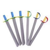 Maxbell 6Pcs Foam Swords Ornament Props Fun for Kids for Birthday Activities Knights