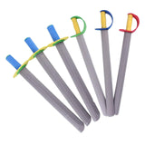 Maxbell 6Pcs Foam Swords Ornament Props Fun for Kids for Birthday Activities Knights