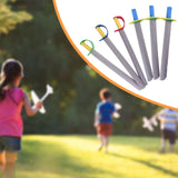 Maxbell 6Pcs Foam Swords Ornament Props Fun for Kids for Birthday Activities Knights