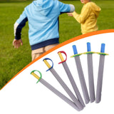Maxbell 6Pcs Foam Swords Ornament Props Fun for Kids for Birthday Activities Knights