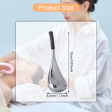 Maxbell Stainless Steel Ice Globe for Face & Eyes Practical Ergonomic Cooling Globes Black Handle 1pc