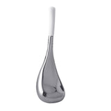 Maxbell Stainless Steel Ice Globe for Face & Eyes Practical Ergonomic Cooling Globes White Handle 1pc