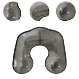 Maxbell Hair Perming Neck Tray Neck Rest Perm Container Multipurpose Hair Salon Tool Gray