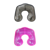 Maxbell Hair Perming Neck Tray Neck Rest Perm Container Multipurpose Hair Salon Tool Gray