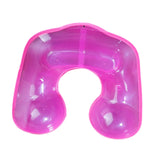 Maxbell Hair Perming Neck Tray Neck Rest Perm Container Multipurpose Hair Salon Tool Pink