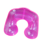 Maxbell Hair Perming Neck Tray Neck Rest Perm Container Multipurpose Hair Salon Tool Pink