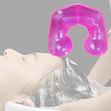 Maxbell Hair Perming Neck Tray Neck Rest Perm Container Multipurpose Hair Salon Tool Pink