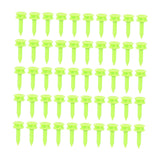 Maxbell 50 Pieces Golf Tees Exercise Durability Practicing for Adults Indoor Outdoor Green 25mm