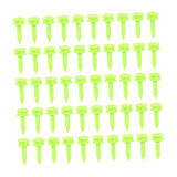 Maxbell 50 Pieces Golf Tees Exercise Durability Practicing for Adults Indoor Outdoor Green 25mm