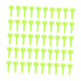 Maxbell 50 Pieces Golf Tees Exercise Durability Practicing for Adults Indoor Outdoor Green 25mm
