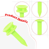 Maxbell 50 Pieces Golf Tees Exercise Durability Practicing for Adults Indoor Outdoor Green 25mm
