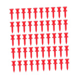 Maxbell 50 Pieces Golf Tees Exercise Durability Practicing for Adults Indoor Outdoor Red 30mm