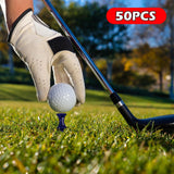 Maxbell 50 Pieces Golf Tees Exercise Durability Practicing for Adults Indoor Outdoor Blue 35mm