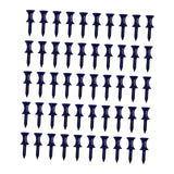 Maxbell 50 Pieces Golf Tees Exercise Durability Practicing for Adults Indoor Outdoor Blue 35mm