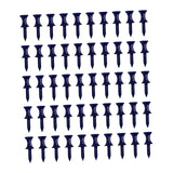 Maxbell 50 Pieces Golf Tees Exercise Durability Practicing for Adults Indoor Outdoor Blue 35mm