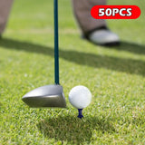 Maxbell 50 Pieces Golf Tees Exercise Durability Practicing for Adults Indoor Outdoor Blue 35mm