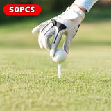 Maxbell 50 Pieces Golf Tees Exercise Durability Practicing for Adults Indoor Outdoor White 50mm