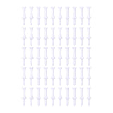 Maxbell 50 Pieces Golf Tees Exercise Durability Practicing for Adults Indoor Outdoor White 50mm