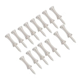 Maxbell 50 Pieces Golf Tees Exercise Durability Practicing for Adults Indoor Outdoor White 50mm