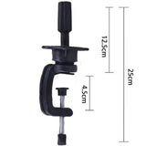 Maxbell 5Pcs Table Clamp Mannequin Head Holder Clamp Wig Mannequin Head Stand Holder