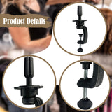 Maxbell 5Pcs Table Clamp Mannequin Head Holder Clamp Wig Mannequin Head Stand Holder