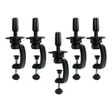 Maxbell 5Pcs Table Clamp Mannequin Head Holder Clamp Wig Mannequin Head Stand Holder
