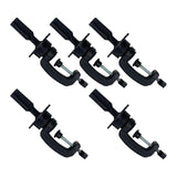 Maxbell 5Pcs Table Clamp Mannequin Head Holder Clamp Wig Mannequin Head Stand Holder
