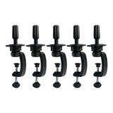 Maxbell 5Pcs Table Clamp Mannequin Head Holder Clamp Wig Mannequin Head Stand Holder