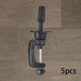 Maxbell 5Pcs Table Clamp Mannequin Head Holder Clamp Wig Mannequin Head Stand Holder