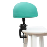 Maxbell 2 Pieces Hat Display Wig Head Bracket Portable Wig Holder for Women Lady Wig Black