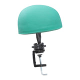 Maxbell Half Mannequin Head Sewing Hair Soft for Hairdresser Training Home Salon Use