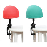 Maxbell Half Mannequin Head Sewing Hair Soft for Hairdresser Training Home Salon Use