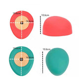 Maxbell Half Mannequin Head Sewing Hair Soft for Hairdresser Training Home Salon Use