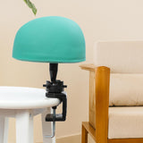 Maxbell Half Mannequin Head Sewing Hair Soft for Hairdresser Training Home Salon Use