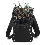 Maxbell Salon Hair Scissors Pouch Portable Hairdresser Scissors Bag  Barber  Balck