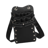 Maxbell Salon Hair Scissors Pouch Portable Hairdresser Scissors Bag  Barber  Balck