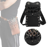 Maxbell Salon Hair Scissors Pouch Portable Hairdresser Scissors Bag  Barber  Balck