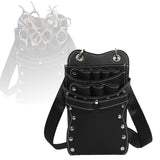 Maxbell Salon Hair Scissors Pouch Portable Hairdresser Scissors Bag  Barber  Balck