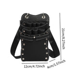 Maxbell Salon Hair Scissors Pouch Portable Hairdresser Scissors Bag  Barber  Balck