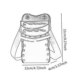 Maxbell Salon Hair Scissors Pouch Portable Hairdresser Scissors Bag  Barber  Brown