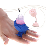 Maxbell Nail Polish Bottle Holder Nail Polish Stand for Manicure Fingernail Painting Pink