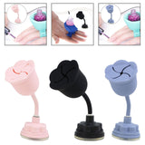 Maxbell Nail Polish Bottle Holder Nail Polish Stand for Manicure Fingernail Painting Pink