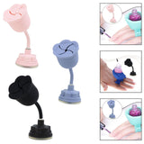 Maxbell Nail Polish Bottle Holder Nail Polish Stand for Manicure Fingernail Painting Pink