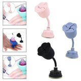 Maxbell Nail Polish Bottle Holder Nail Polish Stand for Manicure Fingernail Painting Pink