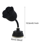 Maxbell Nail Polish Bottle Holder Nail Polish Stand for Manicure Fingernail Painting Black