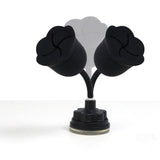 Maxbell Nail Polish Bottle Holder Nail Polish Stand for Manicure Fingernail Painting Black