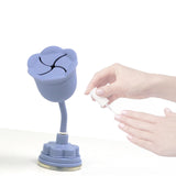 Maxbell Nail Polish Bottle Holder Nail Polish Stand for Manicure Fingernail Painting Blue