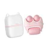 Maxbell Facial Ice Roller Massage Gua Sha for Whole Body for Men Women Cold Compress pink